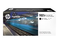 HP 981Y - 343.5 ml - Rendimiento extra alto - negro - original - PageWide - cartucho de tinta - para PageWide Enterprise Color MFP 586; PageWide Managed Color E55650 L0R16A