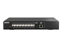 QNAP QSW-M5216-1T - Conmutador - Gestionado - 16 x 25 Gigabit SFP28 + 1 x 10 Gigabit Ethernet - montaje en rack QSW-M5216-1T