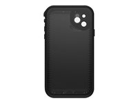 LifeProof Fre - Carcasa protectora sumergible para teléfono móvil - negro - para Apple iPhone 11 77-62484