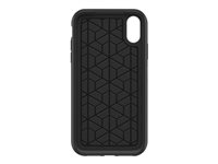 OtterBox Symmetry Series - Carcasa trasera para teléfono móvil - policarbonato, goma sintética - negro - para Apple iPhone Xr 77-59864