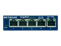 NETGEAR GS105 - Conmutador - 5 x 10/100/1000 - sobremesa GS105GE