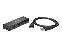 Kensington UH4000C - Hub - 4 x SuperSpeed USB 3.0 - sobremesa K39122EU