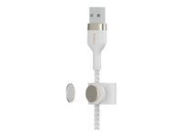 Belkin BOOST CHARGE - Cable Lightning - USB macho a Lightning macho - 1 m - blanco - para Apple iPad/iPhone/iPod (Lightning) CAA010BT1MWH