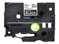 Brother TZe-M365 - Mate - adhesivo - impresión blanca en negro mate - rollo (3,6 cm x 8 m) 1 cinta(s) tipo laminado - para P-Touch PT-530, PT-9200DX, PT-9200PC; P-Touch Cube XP PT-910BT TZEM365