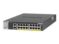 NETGEAR M4300-16X - Conmutador - L3 - Gestionado - 16 x 100/1000/2.5G/5G/10GBase-T (PoE+) - montaje en rack - PoE+ (199 W) XSM4316PA-100NES