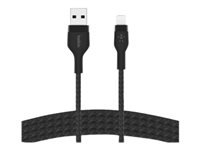 Belkin BOOST CHARGE - Cable Lightning - USB macho a Lightning macho - 1 m - negro - para Apple iPad/iPhone/iPod (Lightning) CAA010BT1MBK