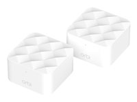 NETGEAR Orbi RBK12 - Sistema Wi-Fi (enrutador, extensor) - hasta 3000 pies cuadrados - malla - GigE - 802.11a/b/g/n/ac - Doble banda RBK12-100PES