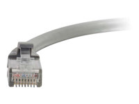 C2G Cat5e Booted Unshielded (UTP) Network Patch Cable - Cable de interconexión - RJ-45 (M) a RJ-45 (M) - 15 m - UTP - CAT 5e - moldeado, sin enganches, trenzado - gris 83148