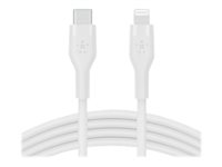 Belkin BOOST CHARGE - Cable Lightning - USB-C macho a Lightning macho - 1 m - blanco - para Apple iPad/iPhone/iPod (Lightning) CAA009BT1MWH