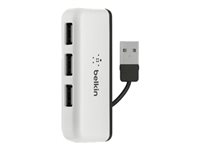 Belkin Travel - Hub - 4 x USB 2.0 - sobremesa F4U021BT