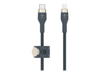 Belkin BOOST CHARGE - Cable Lightning - USB-C macho a Lightning macho - 1 m - azul - para Apple iPad/iPhone/iPod (Lightning) CAA011BT1MBL
