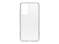 OtterBox Symmetry Series Clear - Carcasa trasera para teléfono móvil - policarbonato, goma sintética - purpurina - para Samsung Galaxy S22+ 77-86542