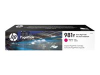 HP 981Y - 185 ml - Rendimiento extra alto - magenta - original - PageWide - cartucho de tinta - para PageWide Enterprise Color MFP 586; PageWide Managed Color E55650 L0R14A
