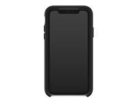 OtterBox uniVERSE - Carcasa trasera para teléfono móvil - policarbonato, goma sintética - negro - para Apple iPhone 11 77-62481