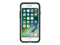 OtterBox Symmetry Series Apple iPhone 7 - Carcasa trasera para teléfono móvil - policarbonato, goma sintética - negro - para Apple iPhone 6, 6s, 7, 8, SE (2ª generación), SE (3rd generation) 77-53947