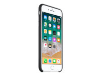 Apple - Carcasa trasera para teléfono móvil - silicona - negro - para iPhone 7 Plus, 8 Plus MQGW2ZM/A?ES