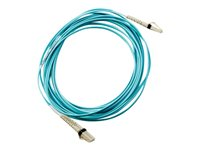 HPE - Cable de red - LC de modos múltiples (M) a LC de modos múltiples (M) - 1 m - fibra óptica - 50/125 micras - OM3 - para HPE 1810, 2530, 2920, 5406, 5500, 7506; Modular Smart Array 1040, 2040, 2040 10 AJ834A