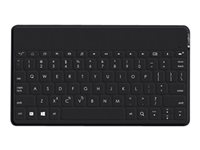 Logicool Keys-To-Go - Teclado - Bluetooth - AZERTY - flamenco - negro 920-008548