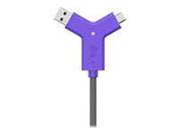 Logitech Swytch - Hub - 2 x HDMI + 1 x SuperSpeed USB + 2 x USB-C - sobremesa 952-000010