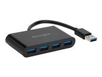 Kensington UH4000 - Hub - 4 x SuperSpeed USB 3.0 - sobremesa K39121EU