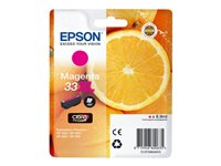 Epson 33XL - 8.9 ml - XL - magenta - original - blíster - cartucho de tinta - para Expression Home XP-635, 830; Expression Premium XP-530, 540, 630, 635, 640, 645, 830, 900 C13T33634010