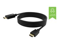 VISION Professional - Cable adaptador - DisplayPort macho a HDMI macho - 1 m - negro - compatibilidad con 4K TC 1MDPHDMI/BL