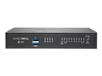SonicWall TZ470 - High Availability - aparato de seguridad - GigE, 2.5 GigE - escritorio 02-SSC-6385