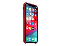 Apple - (PRODUCT) RED - carcasa trasera para teléfono móvil - cuero - rojo - para iPhone XS MRWK2ZM/A?ES