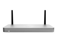 Cisco Meraki MX67W - Aparato de seguridad - 1GbE - Wi-Fi 5 - 2.4 GHz, 5 GHz - escritorio MX67W-HW