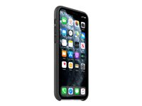 Apple - Carcasa trasera para teléfono móvil - cuero - negro - para iPhone 11 Pro MWYE2ZM/A?ES