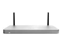 Cisco Meraki MX68W - Aparato de seguridad - 10 puertos - 1GbE - Wi-Fi 5 - 2.4 GHz, 5 GHz - escritorio MX68W-HW