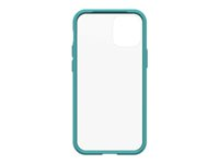 OtterBox React Series - Carcasa trasera para teléfono móvil - agua marina - para Apple iPhone 12 mini 77-80159