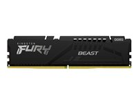 Kingston FURY Beast - DDR5 - módulo - 32 GB - DIMM de 288 contactos - 5200 MHz / PC5-41600 - CL40 - 1.25 V - sin búfer - on-die ECC KF552C40BB-32