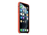 Apple - Carcasa trasera para teléfono móvil - silicona - naranja clementina - para iPhone 11 Pro Max MX022ZM/A?ES