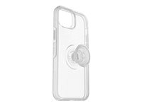 OtterBox Otter + Pop Symmetry Series - Carcasa trasera para teléfono móvil - policarbonato, goma sintética - Stardust Pop (clear glitter) 77-88791
