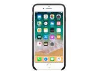 Apple - Carcasa trasera para teléfono móvil - cuero - negro - para iPhone 7 Plus, 8 Plus MQHM2ZM/A?ES