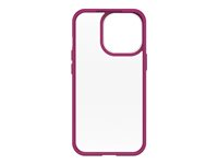 OtterBox React Series - Carcasa trasera para teléfono móvil - transparente, rosa fiesta - para Apple iPhone 13 Pro 77-85838