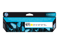 HP 971 - Amarillo - original - cartucho de tinta - para Officejet Pro X451dn, X451dw, X476dn MFP, X476dw MFP, X551dw, X576dw MFP CN624AE