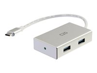 C2G USB-C Hub with 4 USB-A Ports - Hub - 4 x USB 3.1 - sobremesa 89153