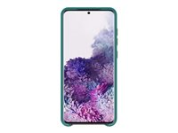 LifeProof WAKE - Carcasa trasera para teléfono móvil - plástico reciclado procedente del océano - verde/naranja, down under - para Samsung Galaxy S20+, S20+ 5G 77-65123