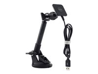 Crosscall X-CAR PRO - Soporte de carga inalámbrico para el coche + adaptador de corriente para el coche - 2.4 A - QC CAR2.BO