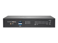 SonicWall TZ470 - Essential Edition - aparato de seguridad - GigE, 2.5 GigE - Programa SonicWALL Secure Upgrade Plus (opción de 2 años) - escritorio 02-SSC-6796
