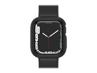 OtterBox EXO EDGE - Amortiguador para reloj inteligente - policarbonato, TPE - negro - para Apple Watch (41 mm) 77-87562