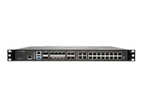 SonicWall NSa 6700 - High Availability - aparato de seguridad - 10 GigE, 40 Gigabit LAN, 5 GigE, 2.5 GigE, 25 Gigabit LAN - 1U - montable en bastidor 02-SSC-8988