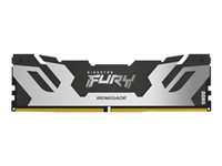 Kingston FURY Renegade Silver - DDR5 - kit - 32 GB: 2 x 16 GB - DIMM de 288 contactos - 6400 MHz / PC5-51200 - CL32 - 1.4 V - sin búfer - on-die ECC KF564C32RSK2-32