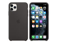 Apple - Carcasa trasera para teléfono móvil - silicona - negro - para iPhone 11 Pro Max MX002ZM/A?ES