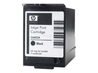 HP - 18 ml - negro - compatible - cartucho de tinta - para Addmaster IJ 6080, 6160, 7100; Ithaca BANKjet 2500; KITCHENjet 1000; POSjet 1000, 1500 C6602A