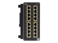 Cisco Catalyst - Módulo de expansión - Gigabit Ethernet x 16 - para Catalyst IE3300 Rugged Series IEM-3300-16T=