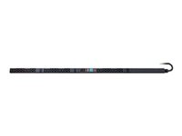 APC Metered Rack PDU - Unidad de distribución de potencia (montaje en bastidor) - CA 400 V - 22 kW - trifásico - Ethernet 10/100, RS-232, USB - input: IEC 60309 3P+N+E - conectores de salida: 42 (30 x IEC 60320 C13, 12 x IEC 60320 C19) - 0U - rojo total AP8886RED