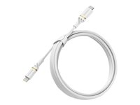 OtterBox Standard - Cable Lightning - USB-C macho a Lightning macho - 2 m - blanco polvo - compatible con suministro de potencia - para Apple iPad/iPhone/iPod (Lightning) 78-52646